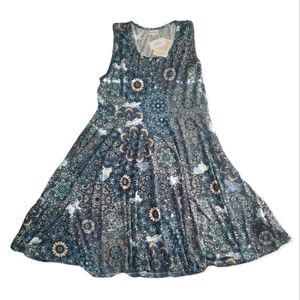 Mandala Print LuLaRoe Nicki Dress